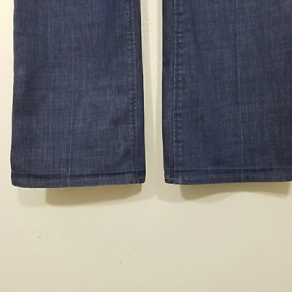 White House Black Market The Trouser Denim Pants Dress Pants Blue Size 0